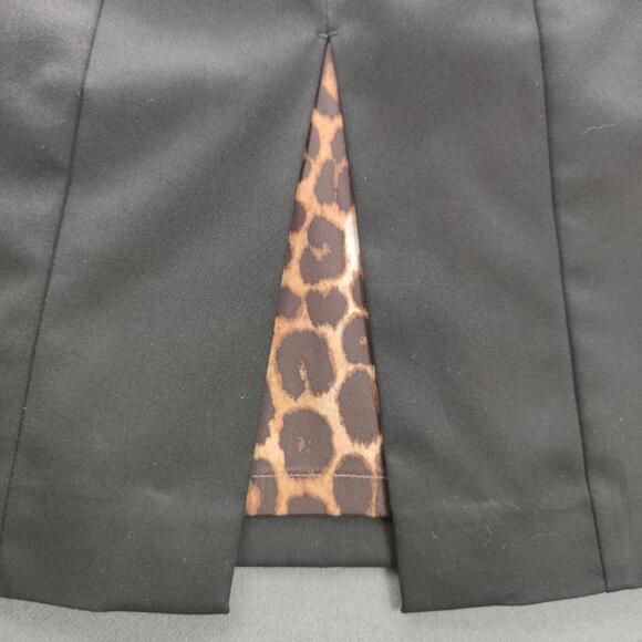 Express Pencil Skirt with Leopard Print Lining - Picture 8 of 11